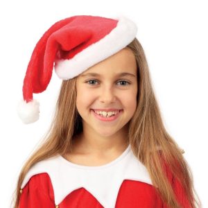 Pluche Kerstmuts voor kinderen