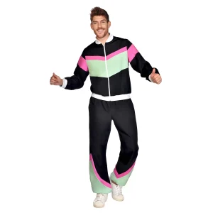 80s Trainingspak Zwart
