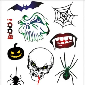 Halloween Scary Tattoos