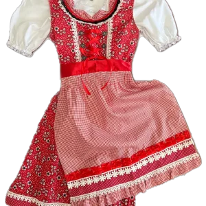 Dirndl Bloemen voor kinderen 3-delig