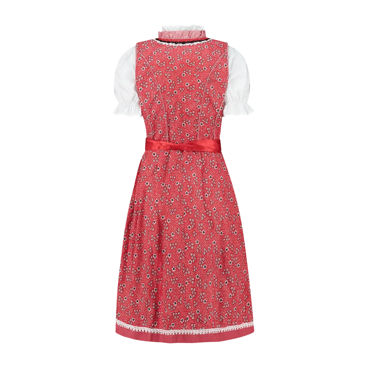 Dirndl Bloemen voor dames 2-delig - Afbeelding 4